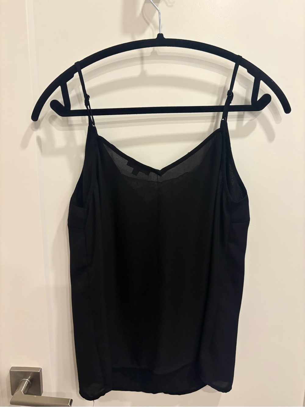DYNAMITE BLACK LACE DETAIL CAMISOLE - Picture 6 of 7